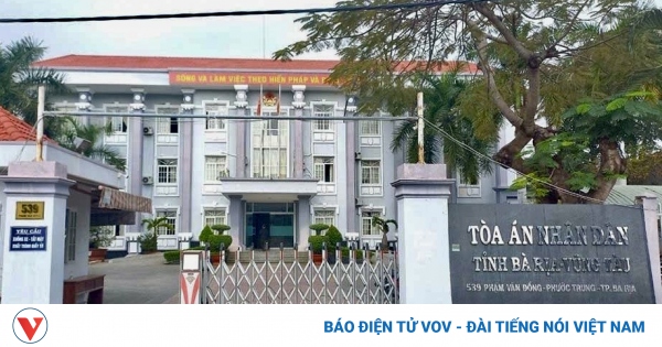 Tòa án tỉnh Bà Rịa -Vũng Tàu thu hồi quyết định kỷ luật Chánh tòa Tòa hình sự