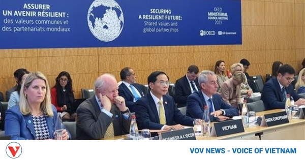 Vietnam represented at OECD Ministerial Council Meeting 2023